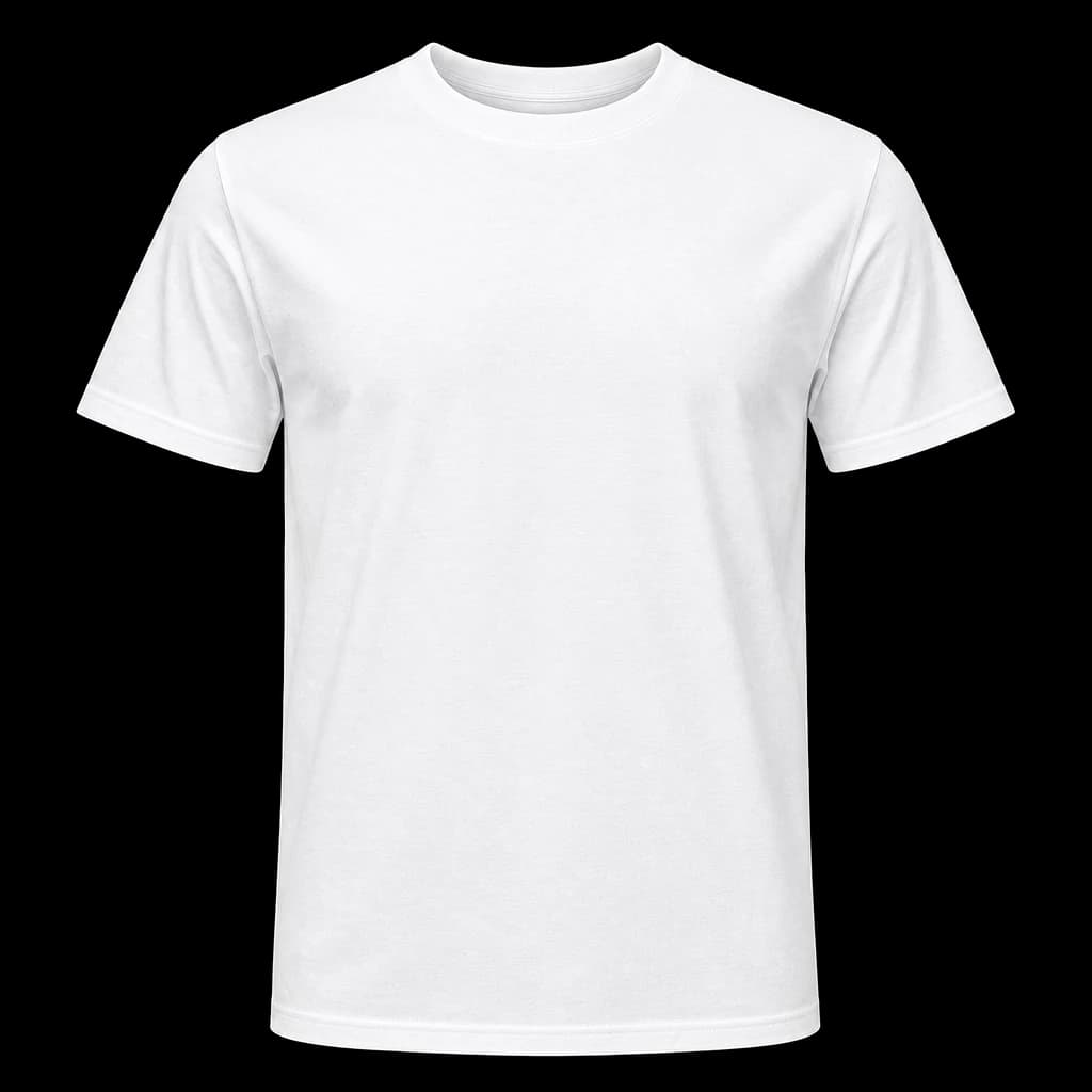 เสื้อยืดคอกลม ทรงปกติ – คอตตอน 100% คอมพ์ 20
